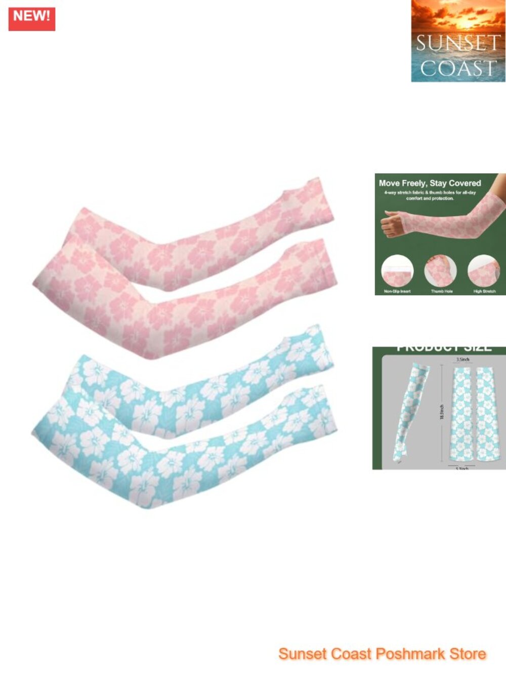 UV Protection Cooling Arm Sleeves Breathable Sun Sleeves for Men Women Outdoor
